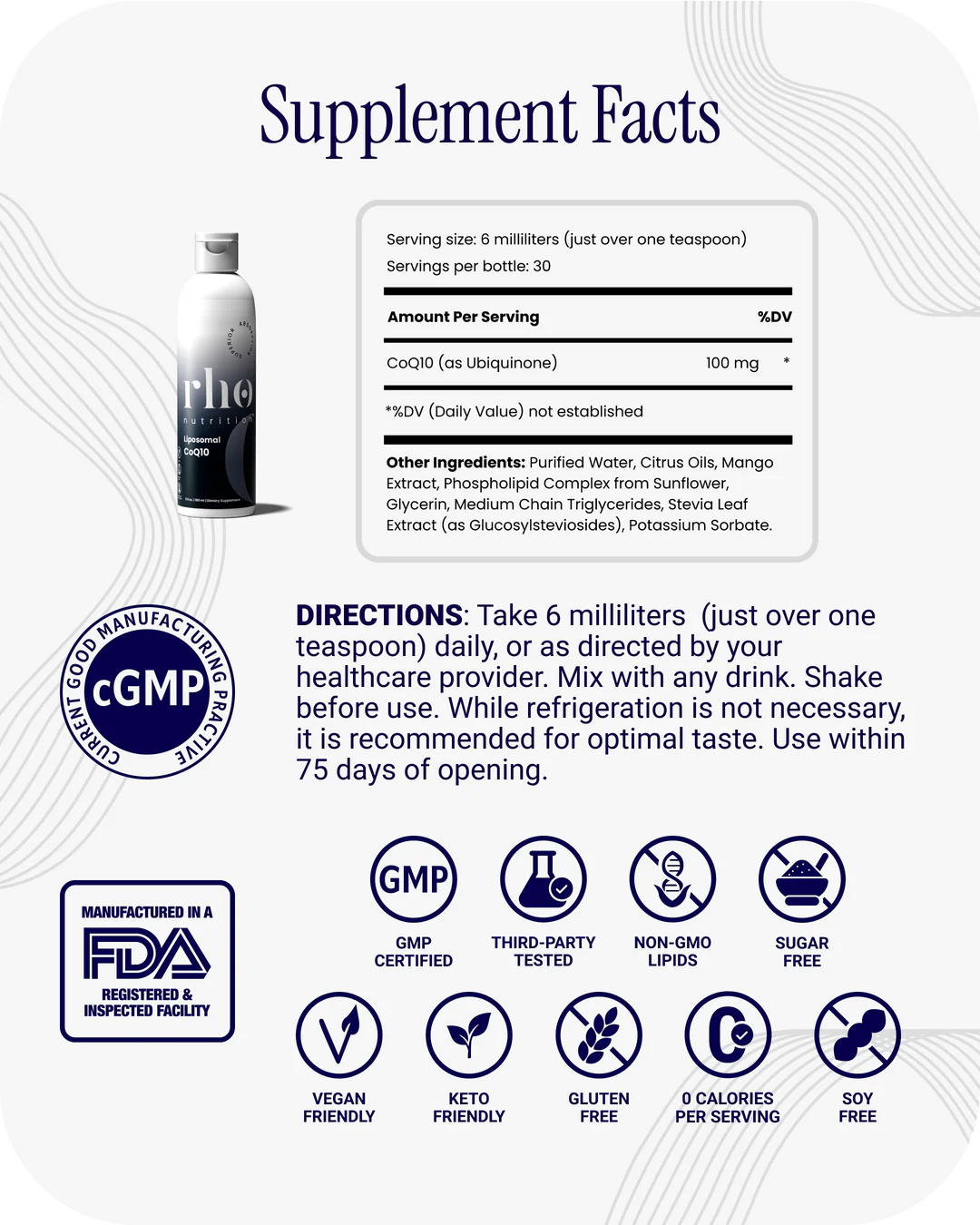 Liposomal CoQ10